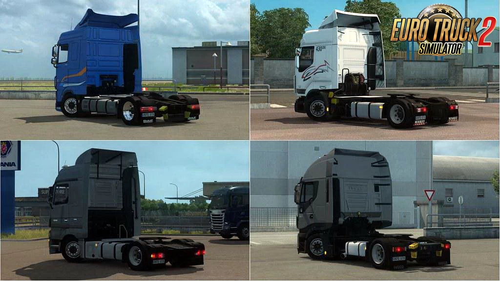 Low Deck Chassis Addons for Schumis Trucks v5.5 (1.45.x)