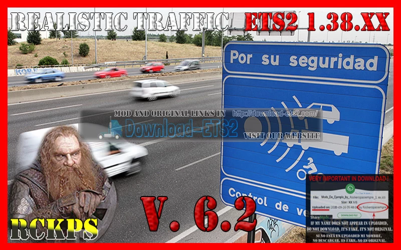 Realistic Traffic v6.6 by Rockeropasiempre (1.39.x)