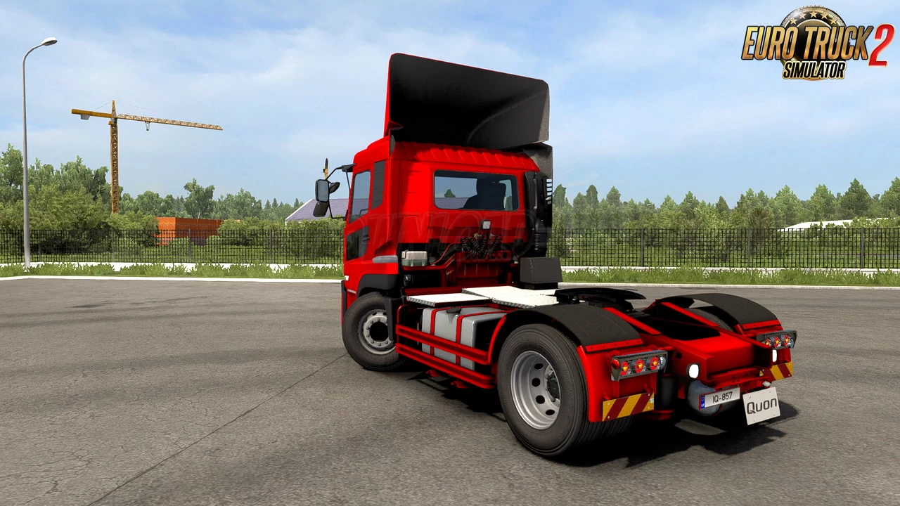 New UD Quon Truck + Interior v1.0 (1.38.x) for ETS2