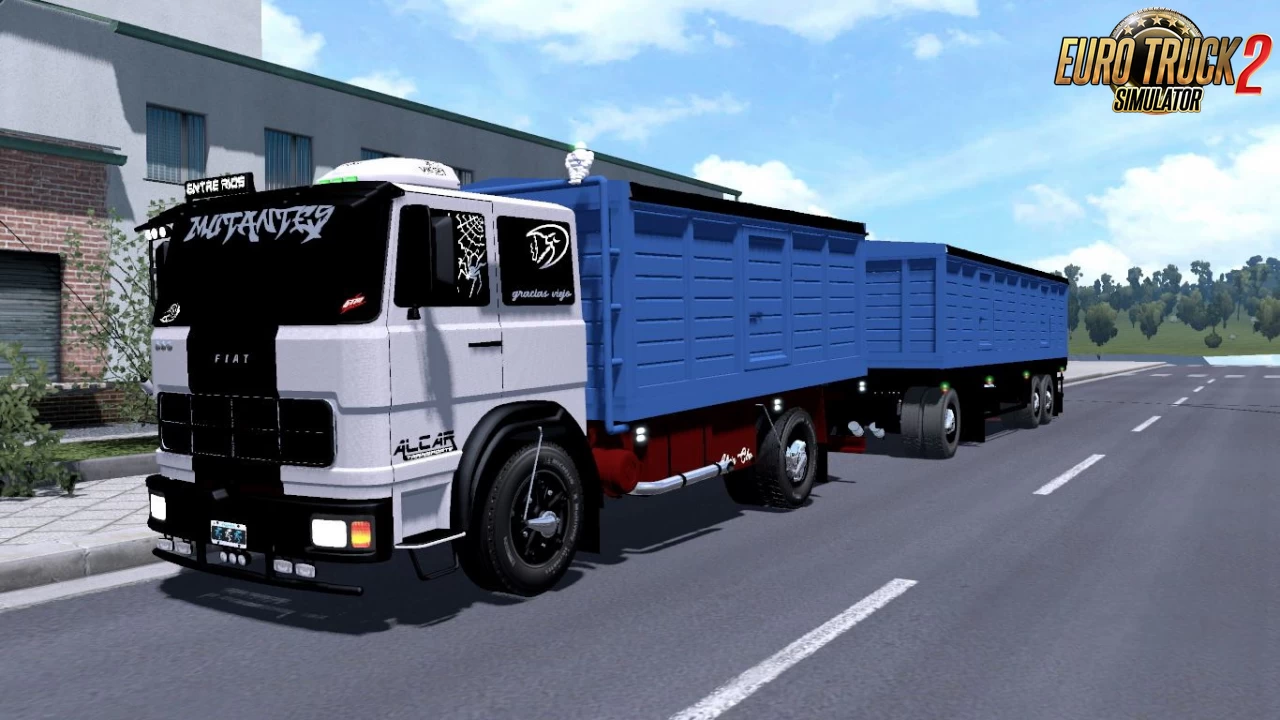 Fiat Iveco 619 4x2 Truck + Interior v1.0 (1.38.x)