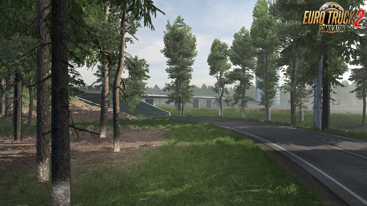 Latvia Rebuild Map v1.28 (1.57.x) for ETS2