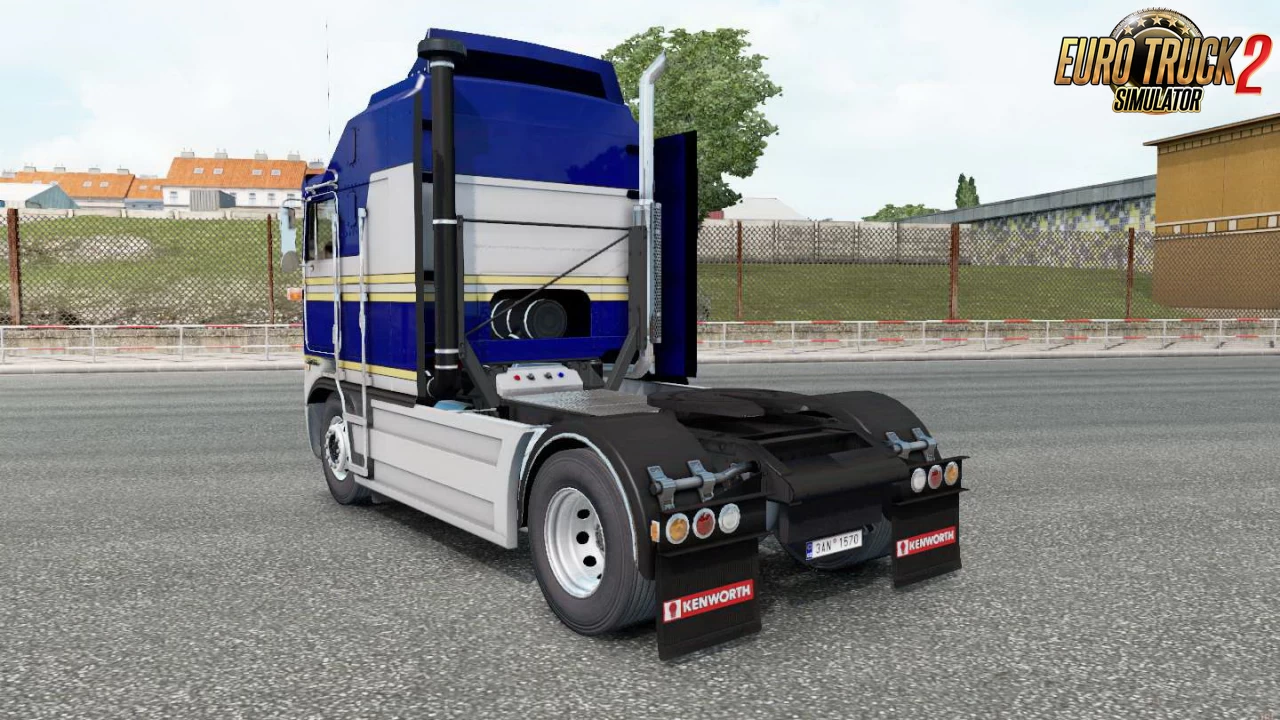 Kenworth K100-E + Interior v1.2.4 by Overfloater (1.49.x)