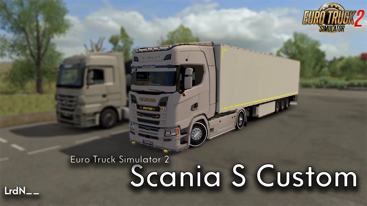 Scania S Custom Edit v1.0 (1.38.x) for ETS2