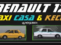 Renault 12 - Taxi Casa & Kech v0.2 by MohSkinner for ETS2.