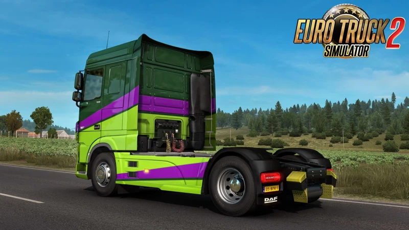 Super Stripes Paint Jobs Pack DLC for ETS2