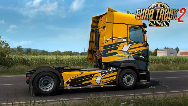 Super Stripes Paint Jobs Pack DLC for ETS2