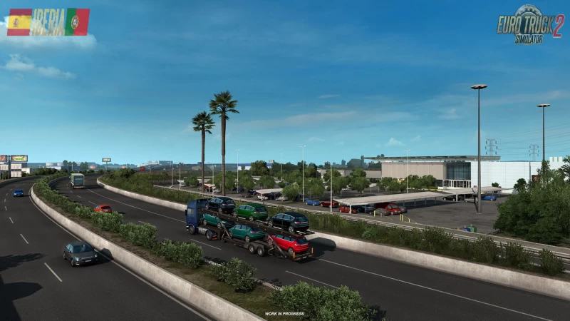 Iberia DLC: Barcelona city presented for ETS2