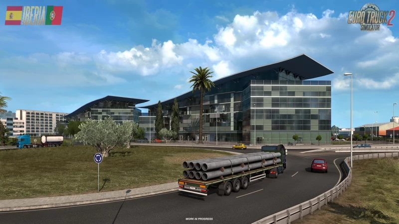 Iberia DLC: Barcelona city presented for ETS2