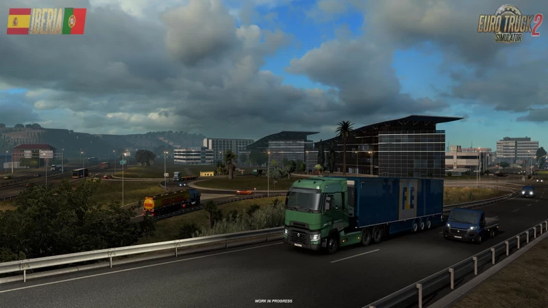 Iberia DLC: Barcelona city presented for ETS2