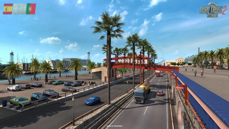 Iberia DLC: Barcelona city presented for ETS2