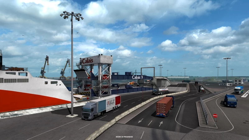 City of Calais Reskin in Euro Truck Simulator 2