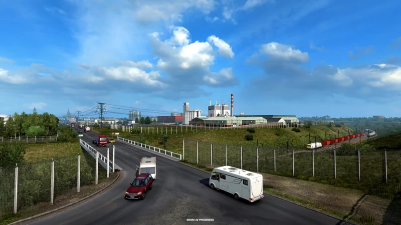 City of Calais Reskin in Euro Truck Simulator 2