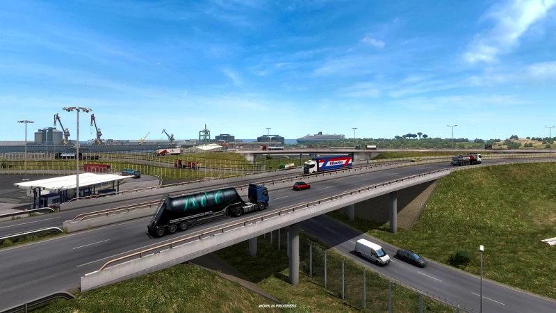City of Calais Reskin in Euro Truck Simulator 2