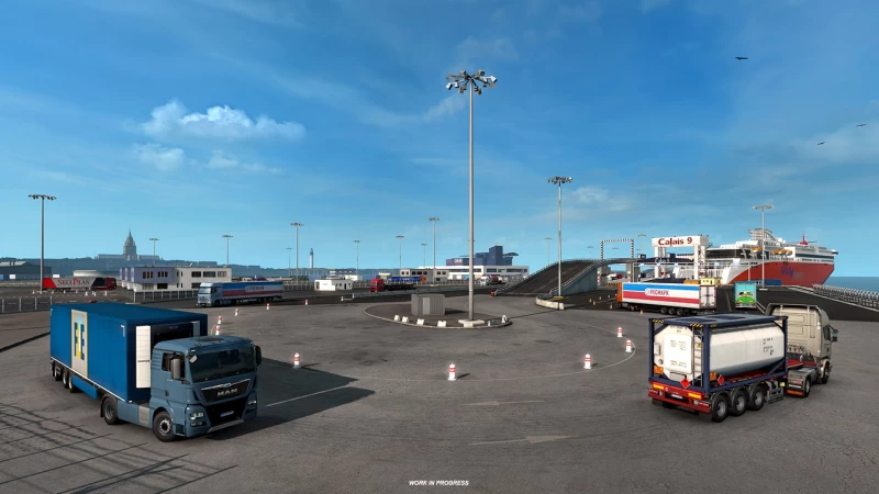 City of Calais Reskin in Euro Truck Simulator 2