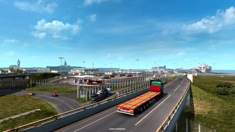 City of Calais Reskin in Euro Truck Simulator 2