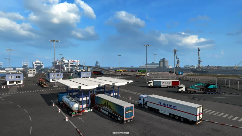 City of Calais Reskin in Euro Truck Simulator 2