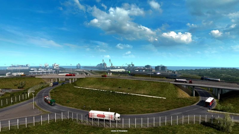City of Calais Reskin in Euro Truck Simulator 2