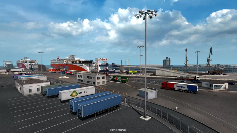City of Calais Reskin in Euro Truck Simulator 2