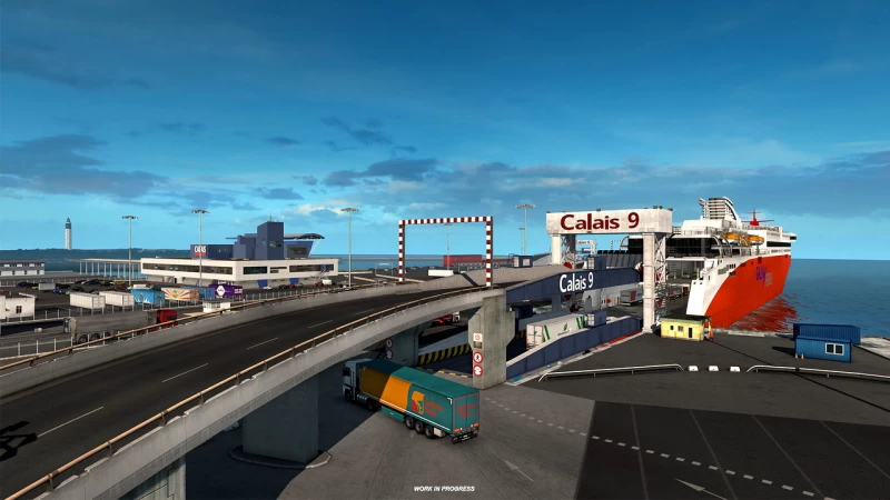 City of Calais Reskin in Euro Truck Simulator 2