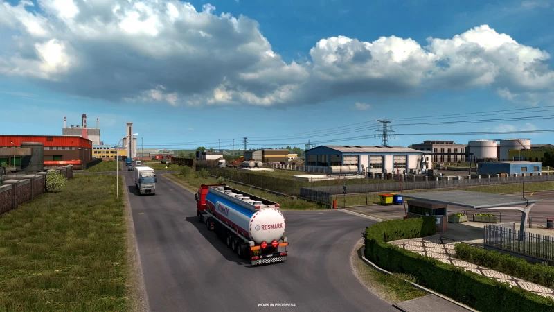 City of Calais Reskin in Euro Truck Simulator 2