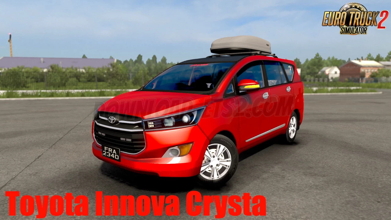Toyota Innova Crysta + Interior v3.0 (1.39.x) for ETS2