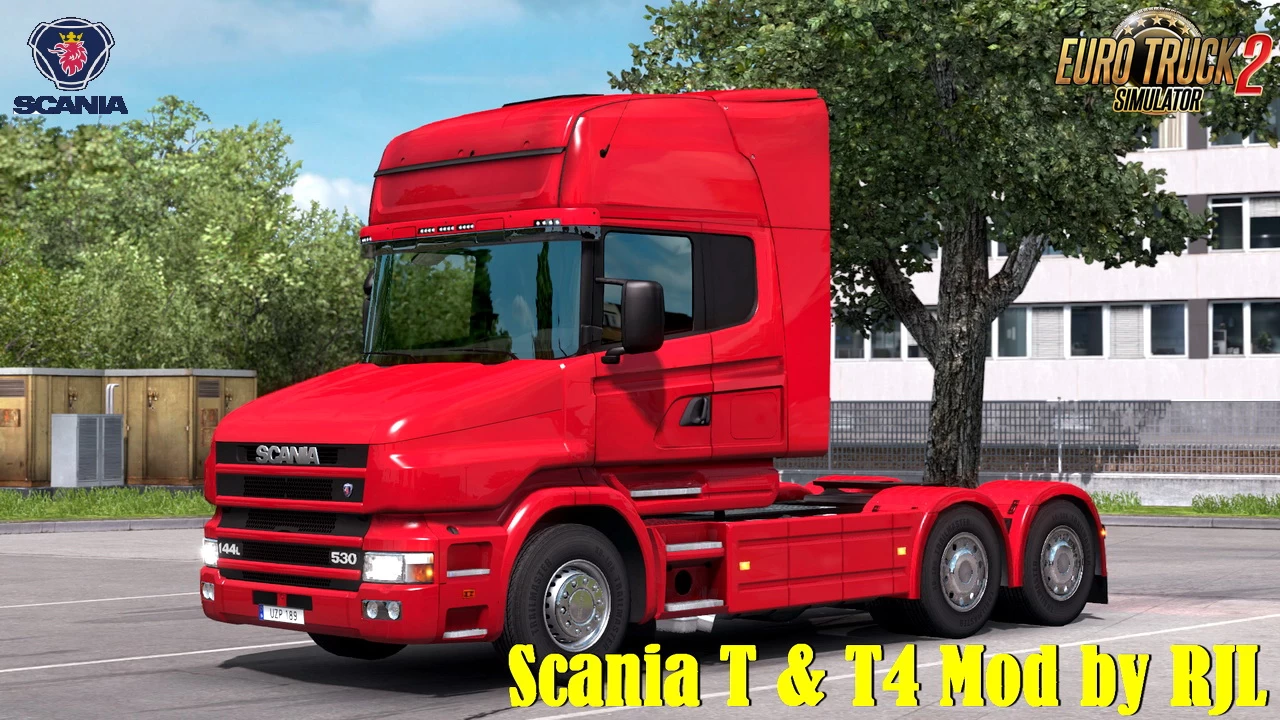 Scania T & T4 Mod v2.3.3 by RJL (1.49.x) for ETS2