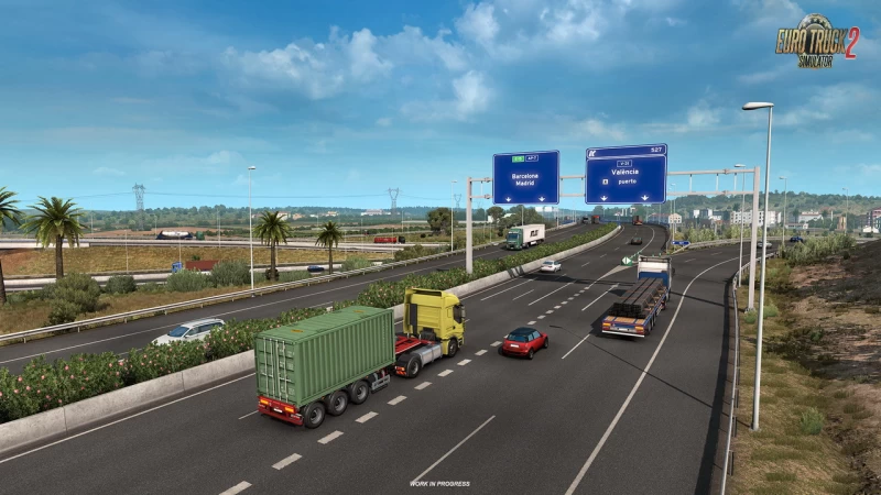 Fruit, Crops and Farms in ETS2