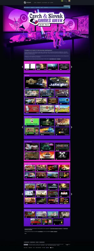 Czech & Slovak Games Week Steam Sale