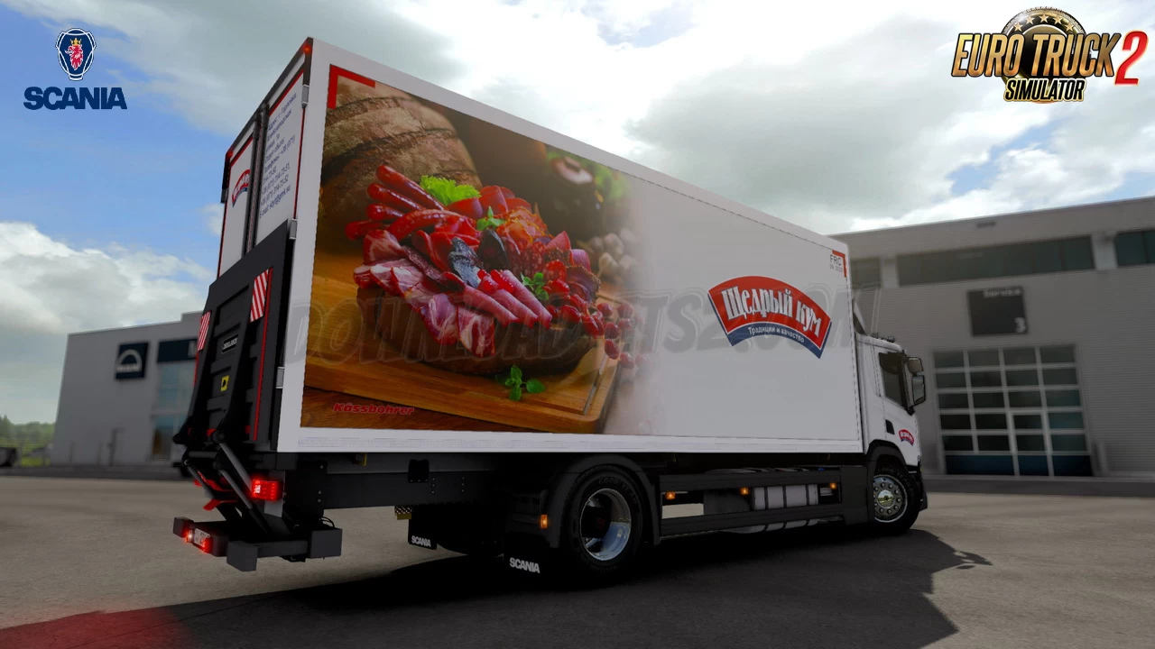 Scania P220 DayCab + Interior v1.3 (1.48.5.x) for ETS2