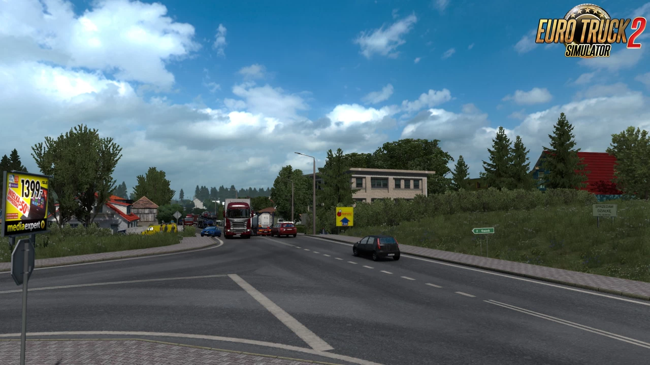 Southern Poland Map v1.6.2 (1.46.x) for ETS2