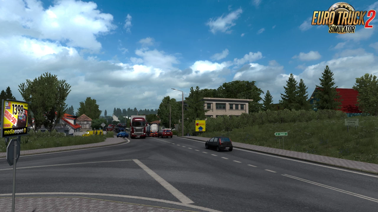 Southern Poland Map v1.6.2 (1.55.x) for ETS2