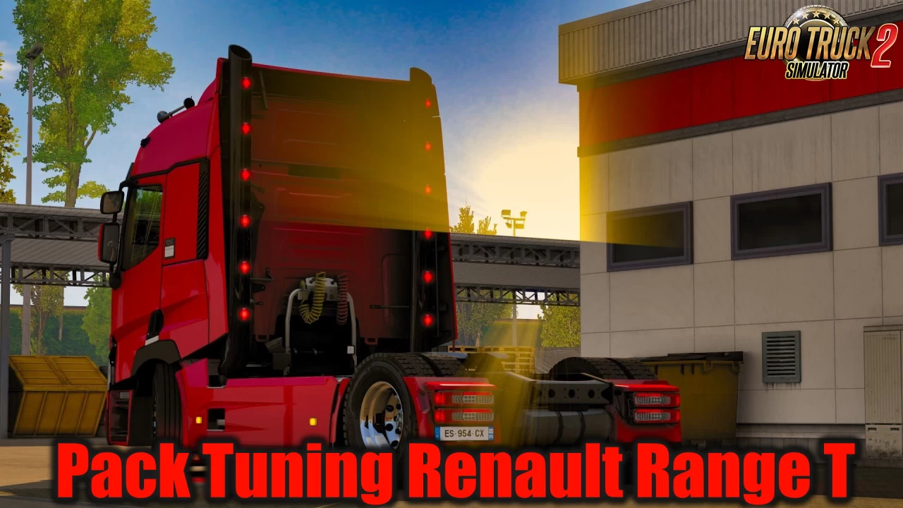 Pack Tuning Renault Range T v1.2 (1.50.x) for ETS2