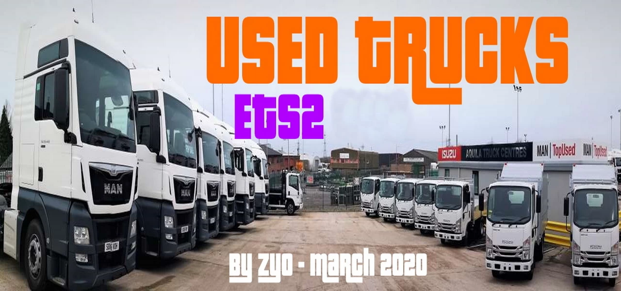 Used Trucks Mod v3.0 (1.43.x) for ETS2