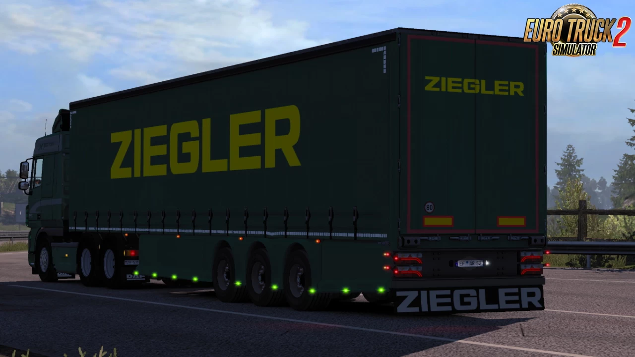 Aero Curtainsider Trailer v2.2 (1.39.x)