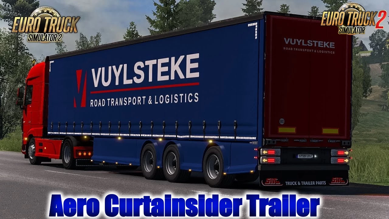 Aero Curtainsider Trailer v2.2 (1.39.x)