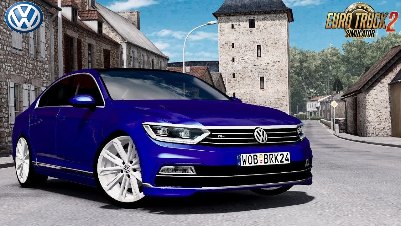 Volkswagen Passat B8 R-Line 2017 v1.9 (1.57.x) for ETS2