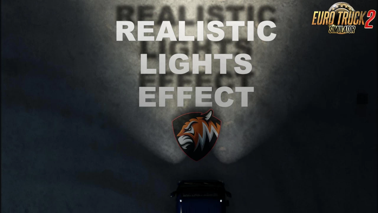 Realistic Lights Effect v2.4.5 (1.48.x) for ETS2