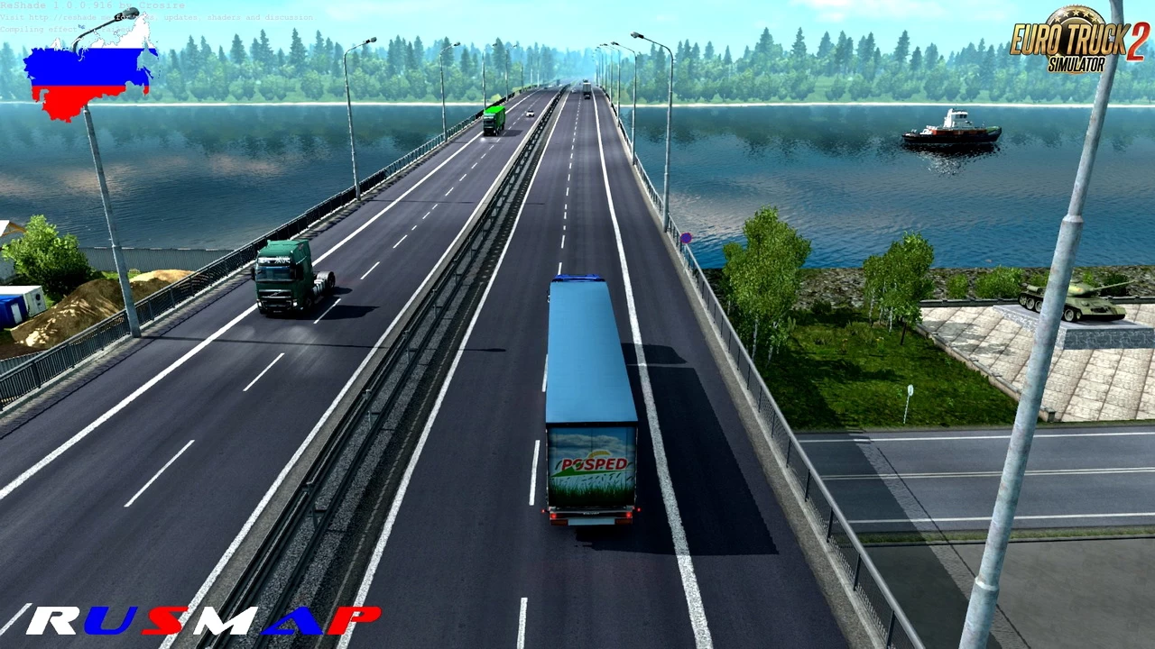 RusMap v2.51 (1.52.x) for ETS2