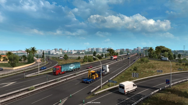 Iberia DLC: Coastal Cities for ETS2