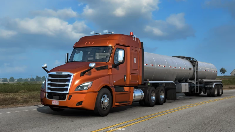 Freightliner Cascadia By SCS Software for ATS players