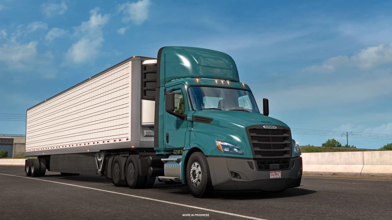 Freightliner Cascadia By SCS Software for ATS players