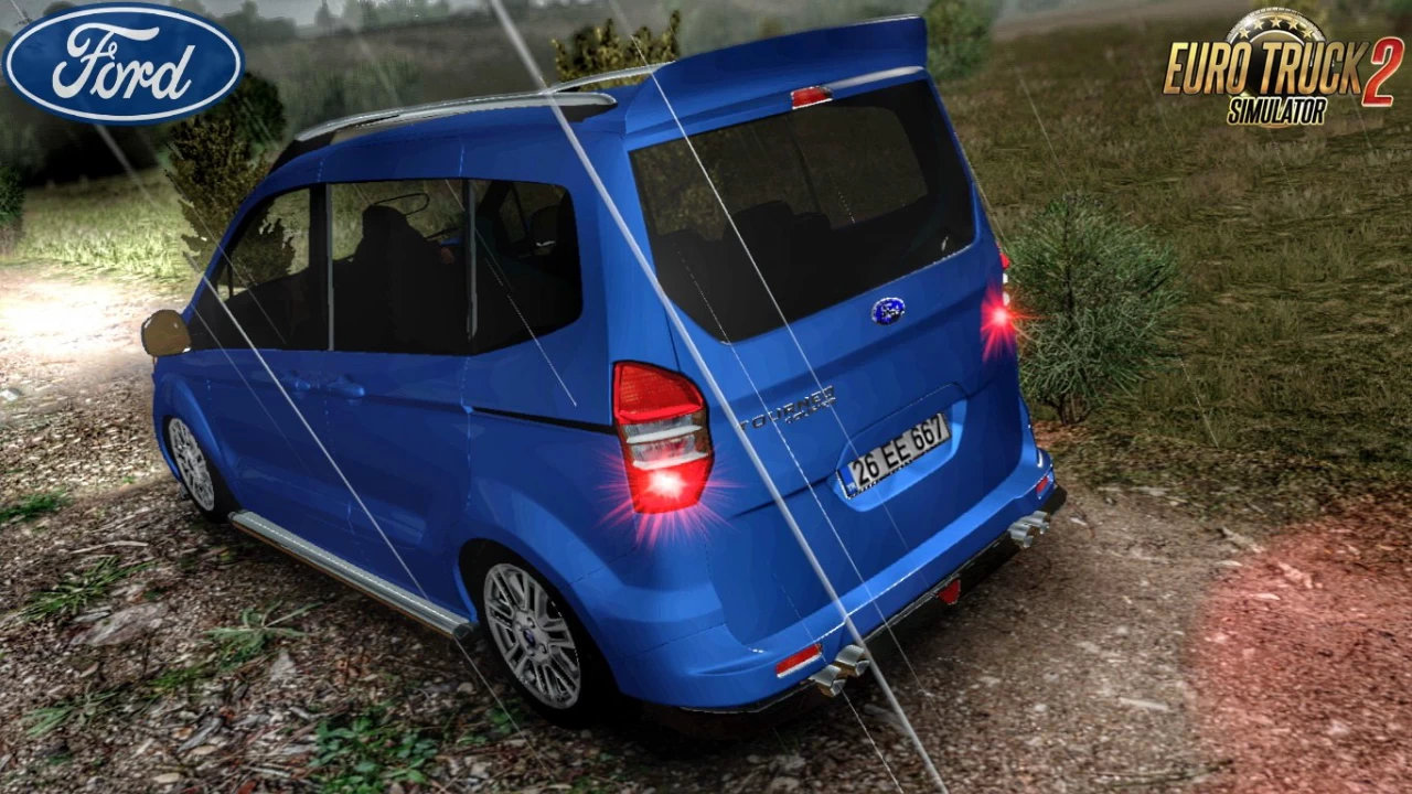 Ford Tourneo Courier + Interior v1R160 (1.57.x) for ETS2