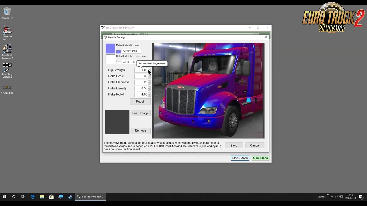 Bens Easy Modding for ATS and ETS2 games v1.39.2.1 (1.39.x)