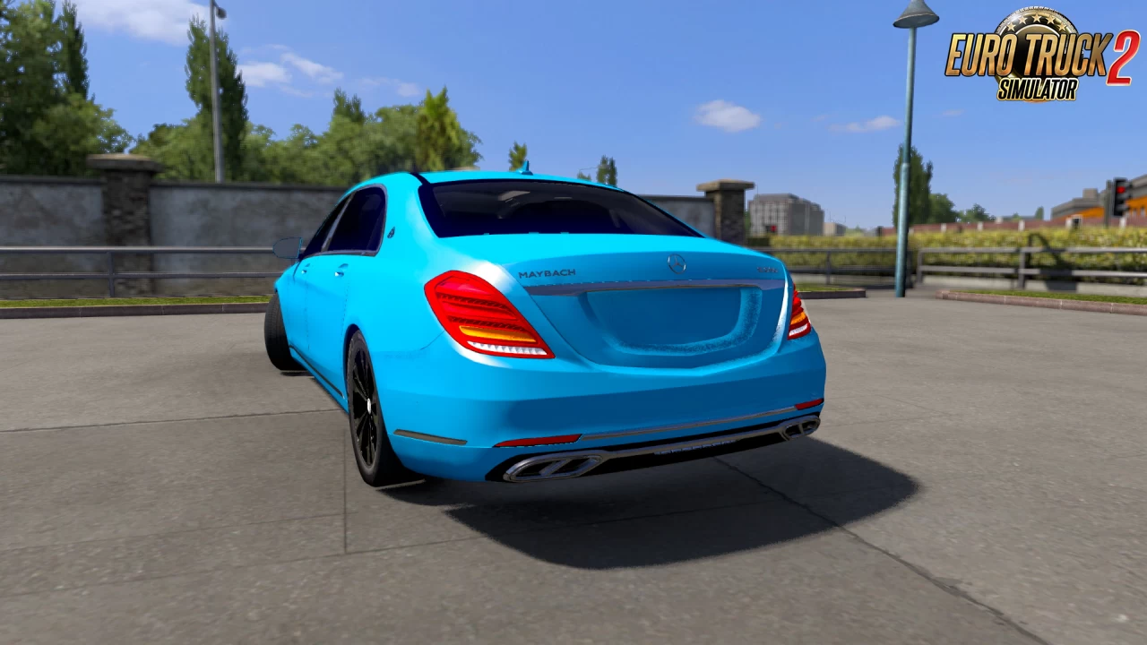 Mercedes-Benz S650 Maybach 2018 v6.1 (1.41.x) for ETS2