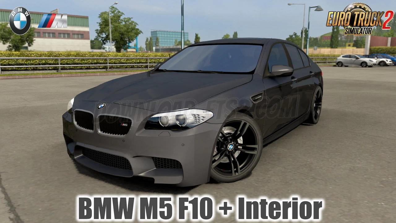 BMW M5 F10 + Interior v6.1 by Nimit (1.40.x) for ETS2