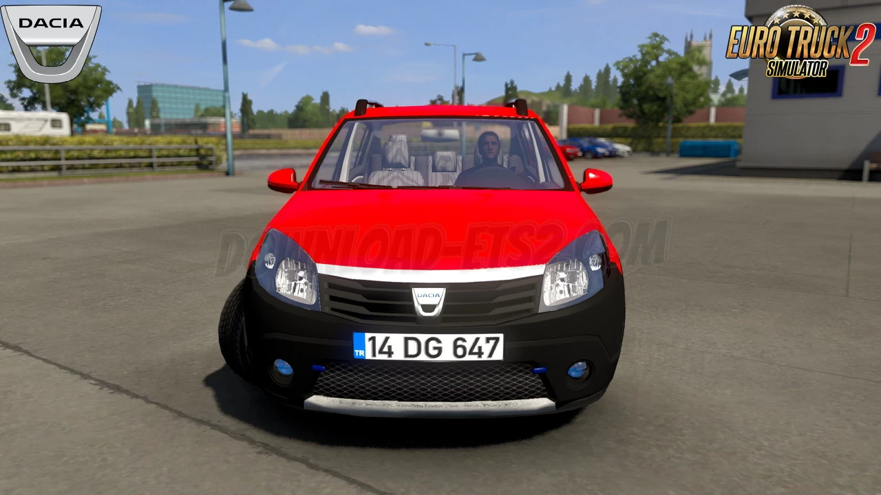 Dacia Sandero 1.5 DCI + Interior v2.1 (1.46.x) for ETS2