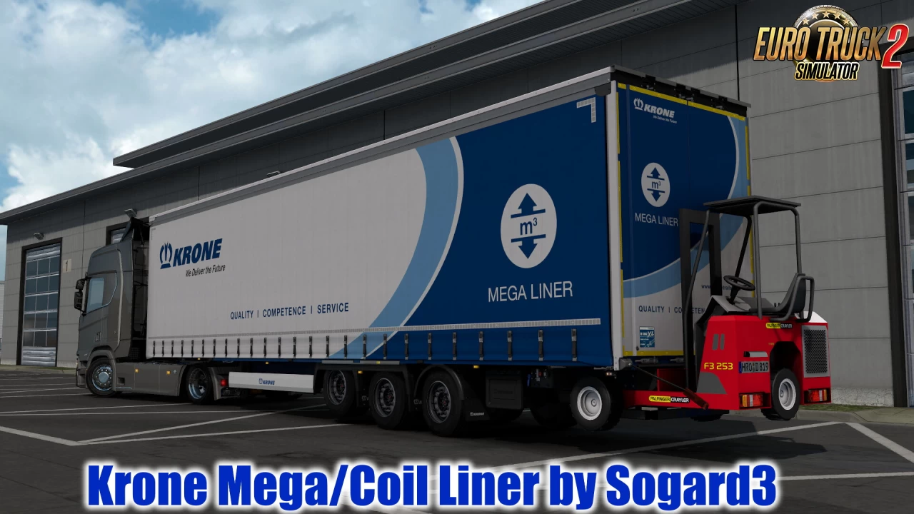 Krone Mega/Coil Liner v3.9 by Sogard3 (1.41.x) for ETS2