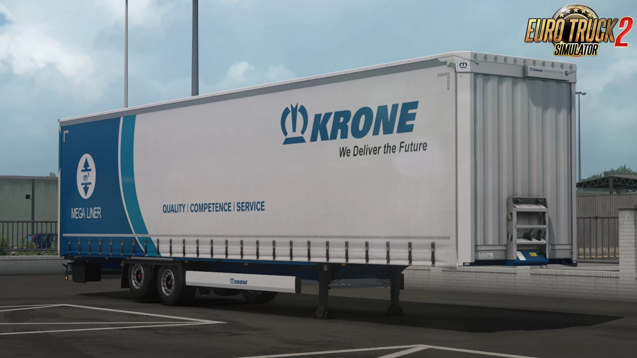 Krone Mega/Coil Liner v3.9 by Sogard3 (1.41.x) for ETS2