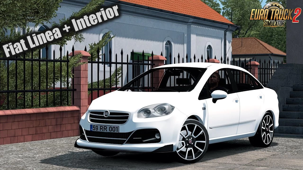 Fiat Linea + Interior v1.140 (1.48.x) for ETS2