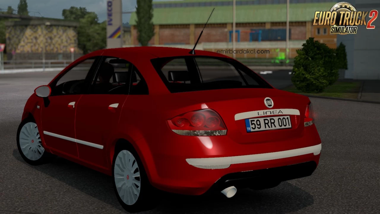Fiat Linea + Interior v1.140 (1.48.x) for ETS2